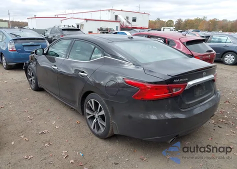 2016 Nissan Maxima 3.5 Platinum z USA, uszkodzony, nr VIN 1N4AA6AP1GC382425